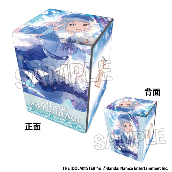 『学園アイドルマスター』イラスト合皮製デッキケースNT White Night! White Wish! 葛城リーリヤ